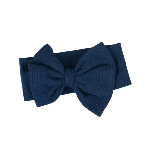 Utah State navy romper and bow headband navy